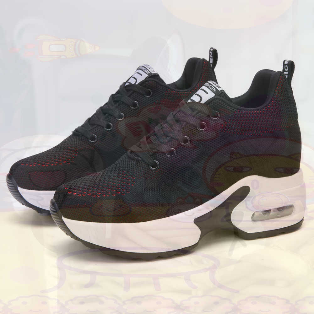 Streetwear Brand Shoes - Merah Ukuran 36 Sepatu Wanita Tenis