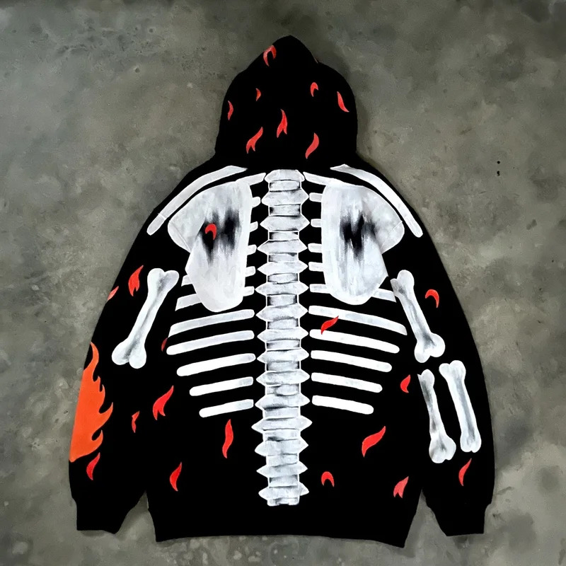 Europe Streetwear Brand - Halloween Cosplayl Harajuku Punk Style Fashion