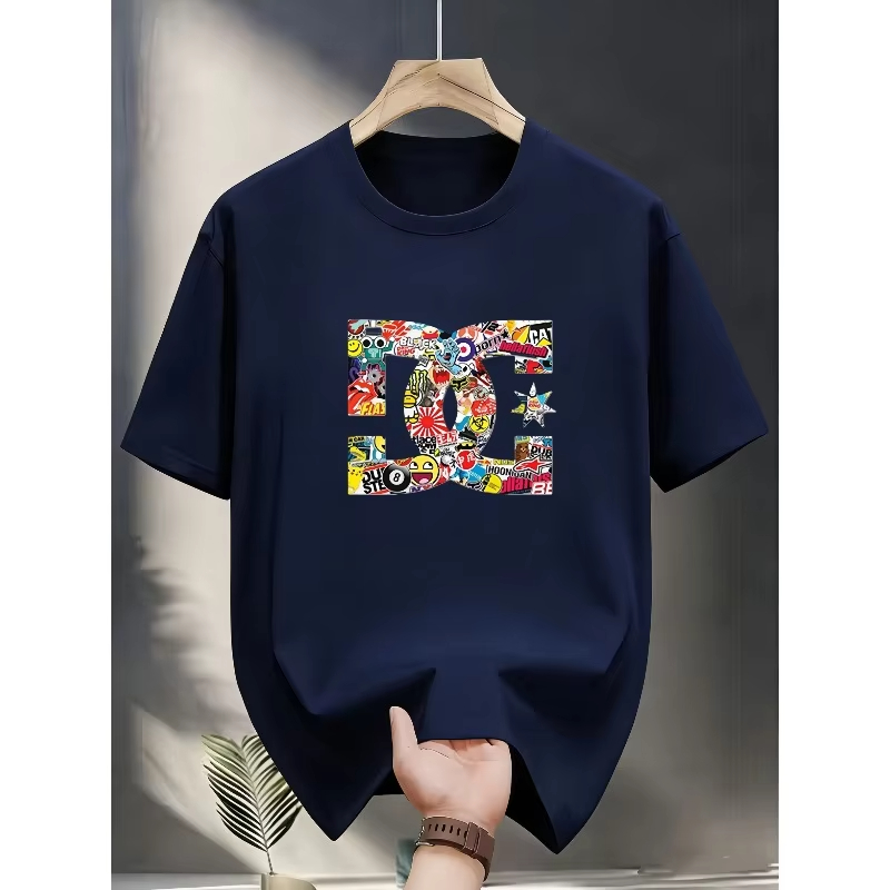 Streetwear High End Brand - Tren Fashion Kaos Oversize Bermotif Merek