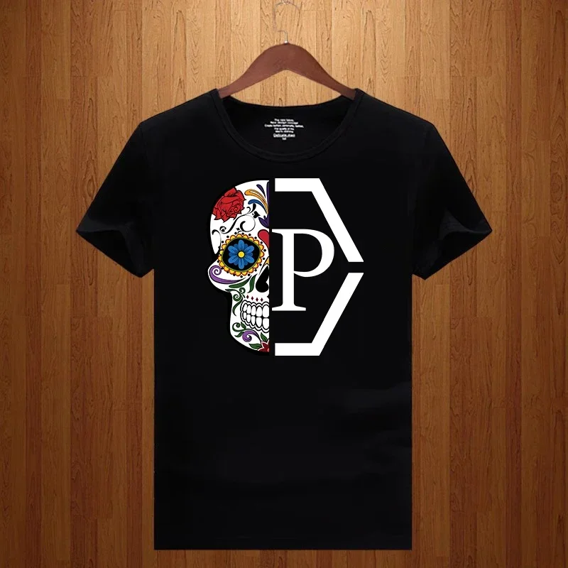 Streetwear Brand Flower - Kaos T-Shirt Lengan Pendek Longgar Motif