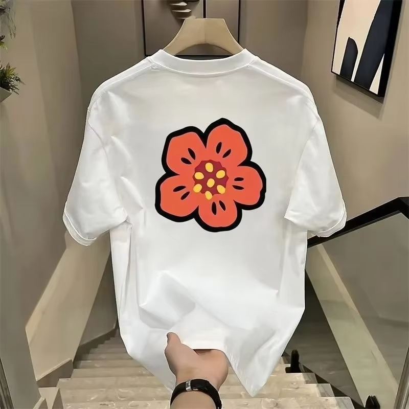 Streetwear Brand Flower - Kaos Bunga Kartun 2026 Pria Wanita