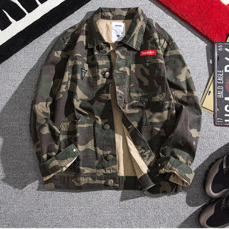 Streetwear Brand Denim - Jaket Denim 2021 Musim Gugur Musim