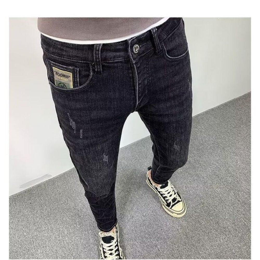 Celana panjang Denim pria, cel - Streetwear Brand Denim ulasan dan harga