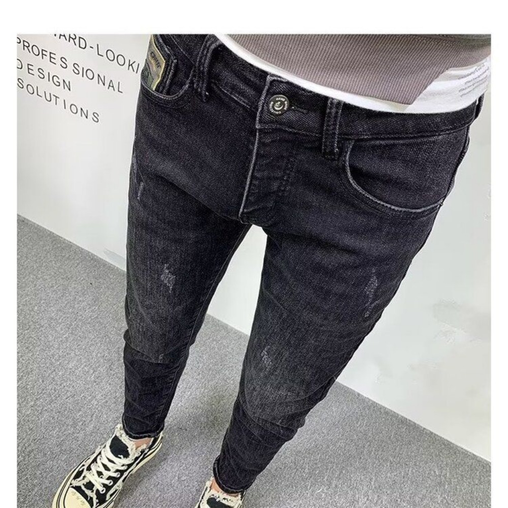 Celana panjang Denim pria, cel - Streetwear Brand Denim ulasan dan harga