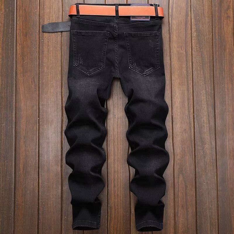 Celana Jeans Pria Desainer Kor - Streetwear Brand Denim ulasan dan harga