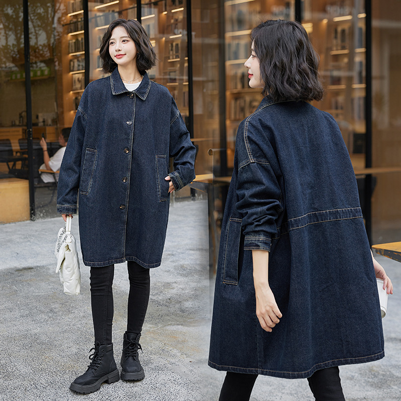 Jaket Denim Oversize Kerah Pol - Streetwear Brand Denim ulasan dan harga