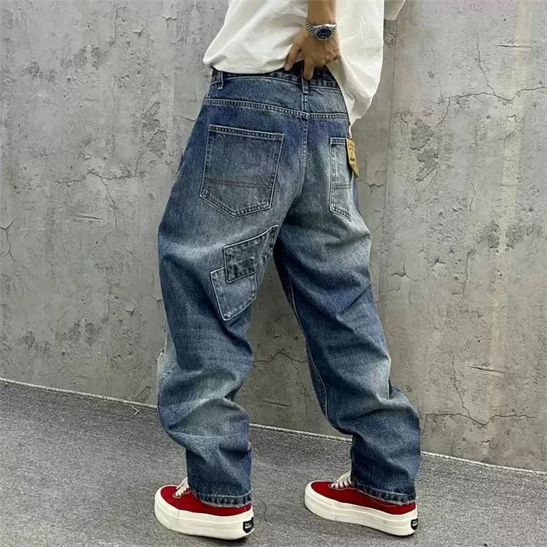 Celana Jeans Pria Model Cargo, - Streetwear Brand Denim ulasan dan harga