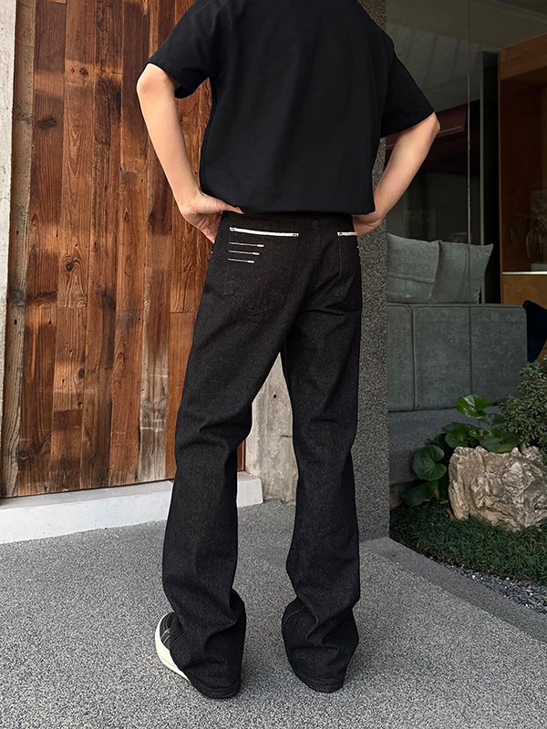 Celana Jeans Denim Skinny Flar - Streetwear Brand Denim ulasan dan harga