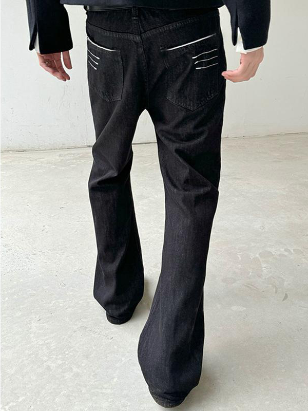 Celana Jeans Denim Skinny Flar - Streetwear Brand Denim ulasan dan harga