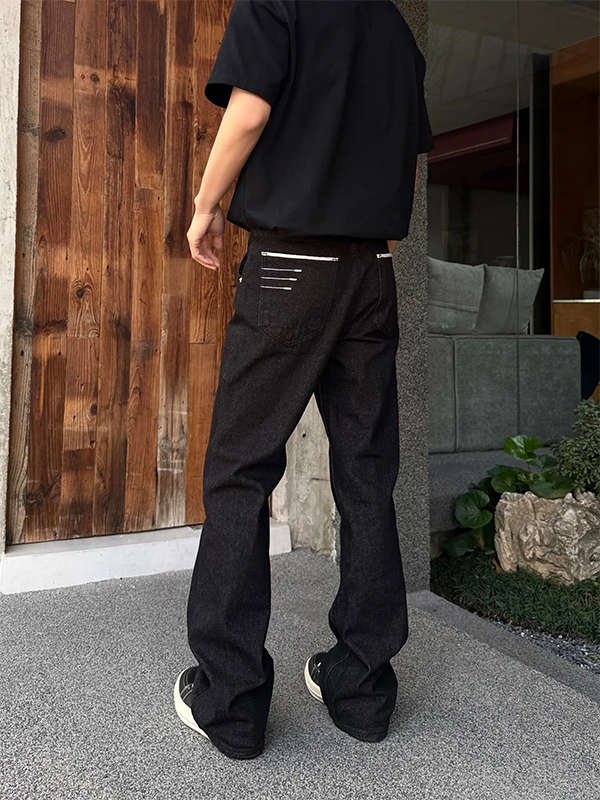 Celana Jeans Denim Skinny Flar - Streetwear Brand Denim ulasan dan harga