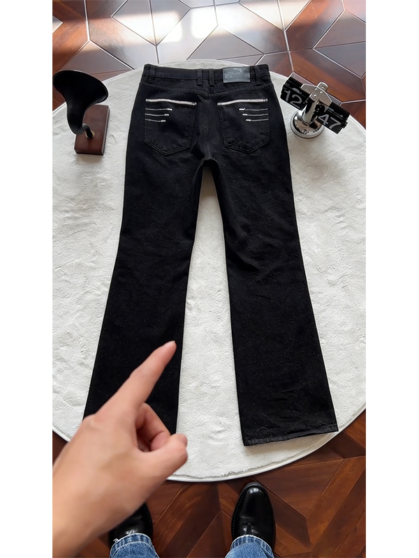 Celana Jeans Denim Skinny Flar - Streetwear Brand Denim ulasan dan harga