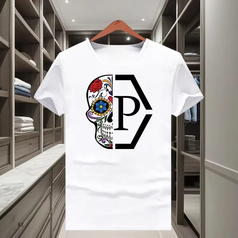Kaos Setengah Tengkorak Bunga  - Streetwear Brand Flower ulasan dan harga