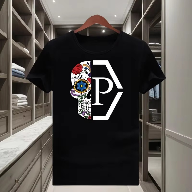 Kaos Setengah Tengkorak Bunga  - Streetwear Brand Flower ulasan dan harga