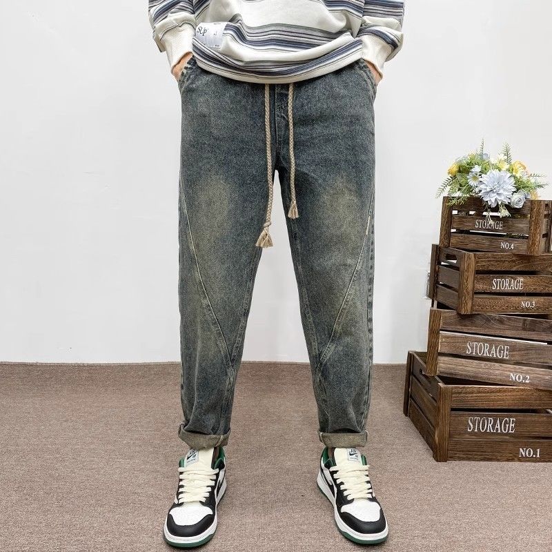 Celana Jeans Retro Merek Trend - Streetwear Brand Denim ulasan dan harga