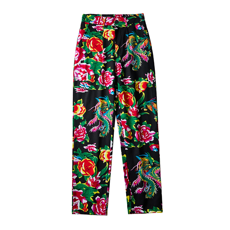 Celana panjang gaya China pria - Streetwear Brand Flower ulasan dan harga