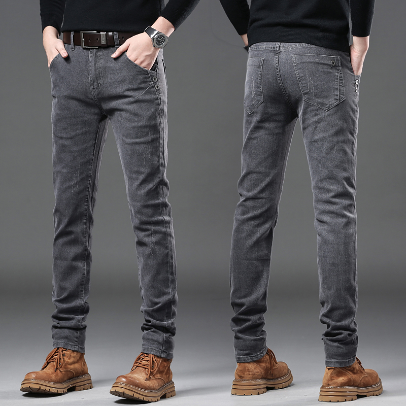 Celana jins pria Korea, celana - Streetwear Brand Denim ulasan dan harga