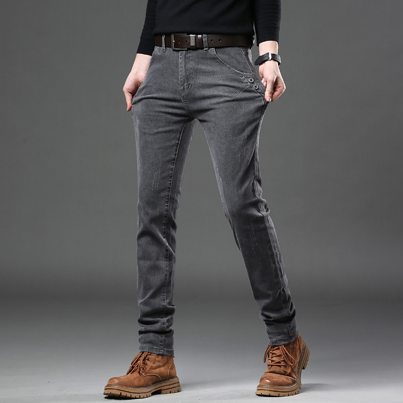 Celana jins pria Korea, celana - Streetwear Brand Denim ulasan dan harga
