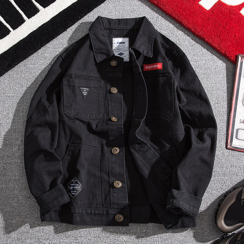 Jaket Denim 2021 Musim Gugur M - Streetwear Brand Denim ulasan dan harga