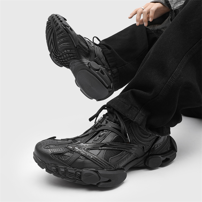 Sepatu Kets Gaya Olahraga Jala - Streetwear Brand Shoes ulasan dan harga