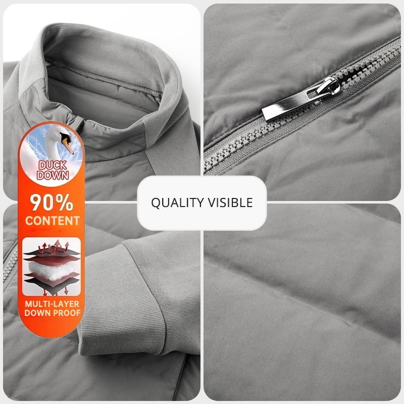 Jaket Pria Kasual Modis High E - Streetwear High End Brand ulasan dan harga
